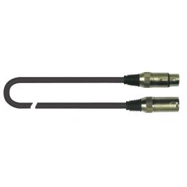 QUIK LOK CM175-1 микрофонный кабель с низким уровнем шума (NOISE-FREE CM680), разъёмы XLR Female - X
