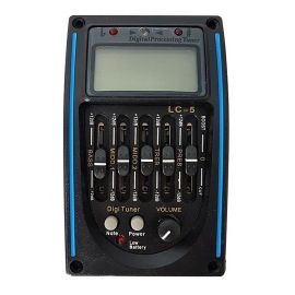 BAGGZ LC-5 Эквалайзер 5-ти полосный для акустических гитар, с тюнером