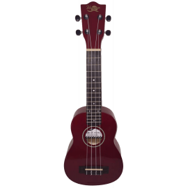 KAIMANA UK-21 RDM Укулеле сопрано матовая.Верхняя дека Меранти.Нижняя дека и обечайка Меранти.Гриф	дерево Нато.Мензура 344 мм.