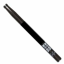 VIC FIRTH N7AB NOVA барабанные палочки 7A с деревянным наконечником, цвет - черный, материал - орех,