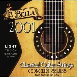LA BELLA 2001 MEDIUM HARD TENSION Струны для классичекой гитары