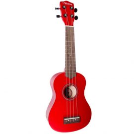 VESTON KUS 15RD укулеле, сопрано, цвет красный