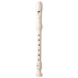 SMART HY-26B WH Блок-флейта сопрано, пластик, барочная система, шомпол для чистки, цвет белый