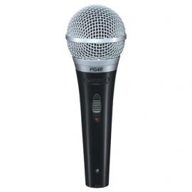 SHURE PG48-QTR кардиоидный вокальный микрофон c выключателем, с кабелем XLR -1/4'