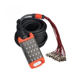 SOUNDKING BCB409-30m Мультикор Сценическая коммутационная коробка 32хXLR входа + 8хXLR выходов