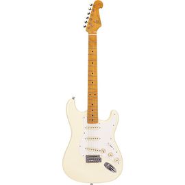 SX SST57+/VWH Электрогитара, stratocaster, корпус: ольха, гриф: клён, накладка: клён, 21 лад,
