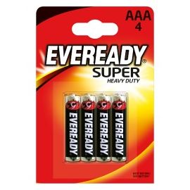 EVEREADY Батарейка Super Heavy Duty AAA FSB4 (R03), 1шт