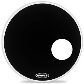 EVANS BD22RB EQ3 Resonant Пластик для бас-барабана 22", резонансный, черный