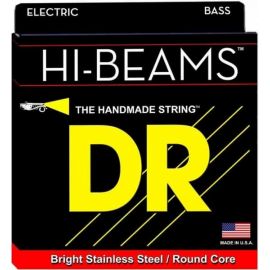 DR MR-45 Hi-Beam Комплект струн для бас-гитары, сталь, Medium, 45-105