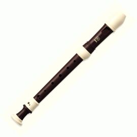 YAMAHA YRS-313III  блок-флейта сопрано, немецкая система, отделка имитирует чёрное дерево