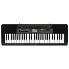 CASIO CTK-2500 синтезатор,61 клавиша фортепианного типа,Максимальная полифония: 48,Тембры: 400 встро