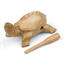 MEINL NINO539 Гуиро черепаха с колотушкой, серия: деревянные животные