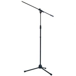 BESPECO MS30NE Стойка микрофонная напольная, черный цвет, максимальная высота: 200см, длина наклонно