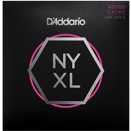 D'ADDARIO NYXL45100 NYXL Комплект струн для бас-гитары, Long Scale, Regular Light, 45-100