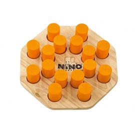 MEINL NINO526 SHAKE'N PLAY Игровой набор, 8 пар шэйкеров, руководство, деревянное поле для игры