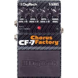 DIGITECH X-SERIES® CF7 CHORUS FACTORY PEDAL Моделирующая педаль эффектов типа 'хорус/фленджер'