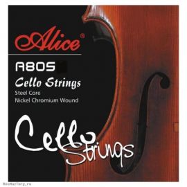 ALICE A805A 1/2 Струны для виолончели 1/2, обмотка из хромоникелиева сплава