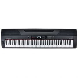 MEDELI SP3000 Цифровое пианино, 88 клавиш, 20 голосов, 50 стилей, 60 предустановленных и 5 пользовательских песен, 2 демо песни, функция обучения, цвет - черный