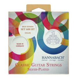 HANNABACH 600HT Silver-Plated Orange Комплект струн для классической гитары, сильное натяжение