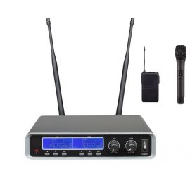 B&G IU-280AG Радиосистема вокальная, UHF 500-980MHz, PPL 2000 переключаемых  частот, Led дисплей, 1