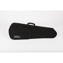ANTONIO LAVAZZA CV-31 1/2 Кейс для скрипки облегчённый, имеет внешний карман для аксессуаров, 2 лямки, форма трапеция, цвет - чёрный, внутри обшит искусственным бархатом серого цвета