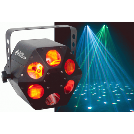 AMERICAN DJ Quad Phase Hp Cветодиодный дискотечный прибор, 32 Вт Quad Color 4-в-1 (RGBW) LED, звуков