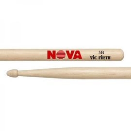 VIC FIRTH N5B Палочки барабанные "Nova"орех, деревянный наконечник