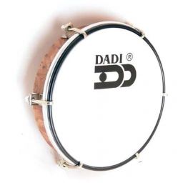 DADI HD08/P Тамбурин (бубен)  ручной 8" настраиваемый с пластиковой мембраной, материал - пластик, ц