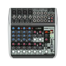 BEHRINGER XENYX QX1202USB-EU Пульт микшерный малошумящий премиум-класса (4 моновхода, 4 стереовхода,