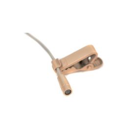 JTS CM-201F Микрофон петличный, миниатюрный, 60-15000Гц, цвет: бежевый