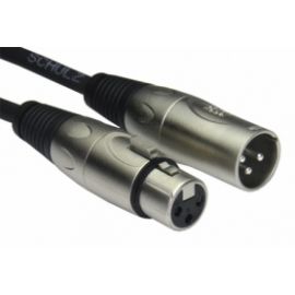SCHULZ MOD 0,5 немецкий микрофонный кабель 50 см XLR гнездо — XLR штекер
