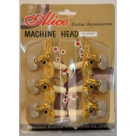 ALICE AO-020B1P Комплект колковой механики на классическую гитару,  позолоченный