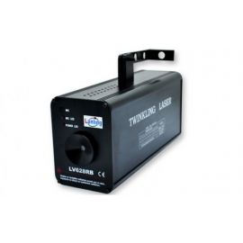 LANLING LV628RB лазер мерцающий красный 100 mW+фиолетовый 100 mW, Sound Active, AUTO, DMX, Master/Sl