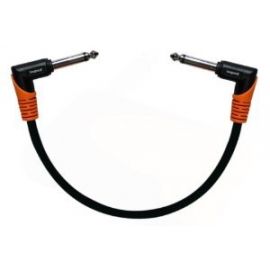 BESPECO SLPP015x3 Инструментальный патч-кабель, серии "SILOS", JACK-mono 90°-JACK-mono 90°, 0.15м