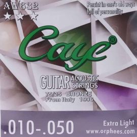 CAYE AW632 BRONZE Струны для акустической гитары 10-50