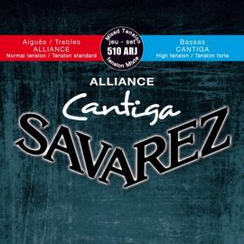 SAVAREZ 510 ARJ (24-27-33-30-36-44) Струны д/классических гитар ALLIANCE CANTIGA смешанного натяжения.
