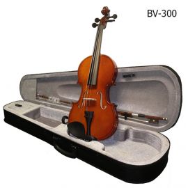 BRAHNER BV-300 Скрипка 4/4 Верхняя дека-резонансная древесина, яркий звук (комплект)