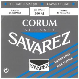 SAVAREZ 500 AJ (25-28-34-29-34-44) Струны д/классических гитар ALLIANCE CORUM сильного натяжения.