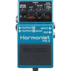 BOSS PS-6 гитарная педаль Harmonist. 4 интеллектуальных эффекта изменения высоты.