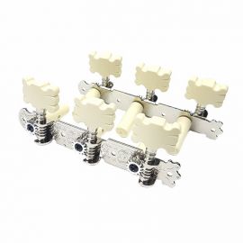 ALICE AFD-017CP Колки для классической гитары на планке (для нейлоновых струн), пластиковый резной б