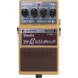 BOSS FBM-1 гитарная педаль - овердрайв (эмулирует Fender'59 Bassman)