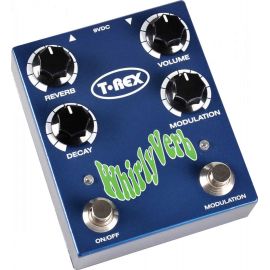 T-REX Whirly Verb Педаль эффектов для гитары. Эффект: Reverb. Регуляторы: Volume, Reverb, Modulation