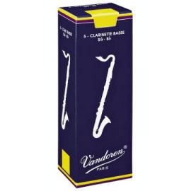 VANDOREN CR1225 Трость для бас кларнета №2,5 ( 5 штук в пачке)