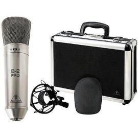 BEHRINGER B2 PRO Микрофон студийный конденсаторный с двойной диафрагмой,  переключателем харектеристик направленности