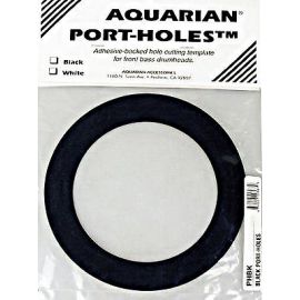 AQUARIAN PHBK Кольцо окантовочное на резонаторный пластик бас-барабана (чёрное) PHBK