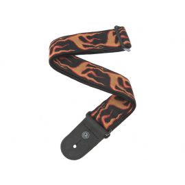 PLANET WAVES 50F01 Ремень для гитары FLUID FLAMES