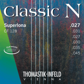 THOMASTIK INFELD CF128 Classic N Superlona Flat Wound Комплект Струны для классической гитары 27-45
