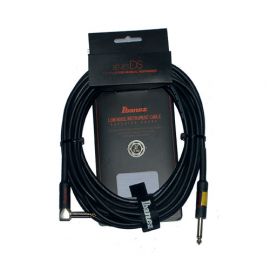 IBANEZ DSC20L инструментальный кабель Jack 1/4' mono (прямой) - Jack 1/4' mono (угловой), длина 6,1