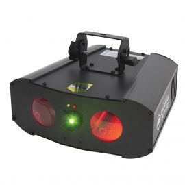 AMERICAN DJ Galaxian GEM LED Лазерный светоприбор, 2 х Moonflower + «галактический» спецэффект
