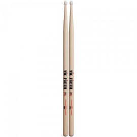 VIC FIRTH 2BN барабанные палочки, тип 2B с нейлоновым наконечником,